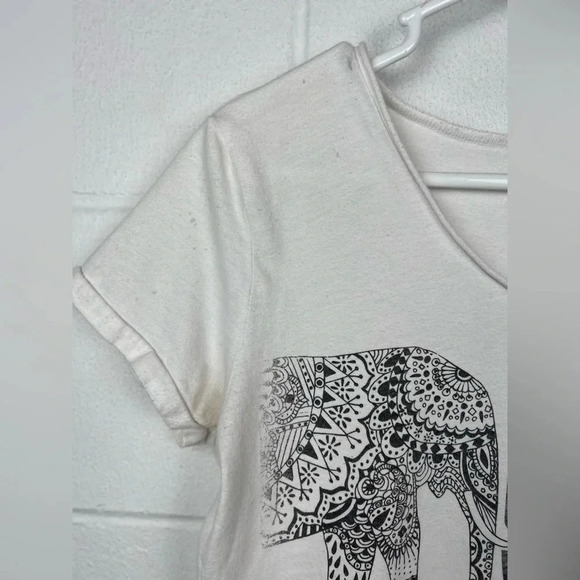 Good Vibes Only Elephant Shirt Size Medium - Picture 7 of 7